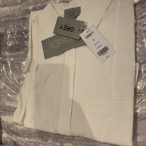 Jason Wu GREY Relaxed Long-Sleeve Buttoned Shirt - Picture 4 of 4